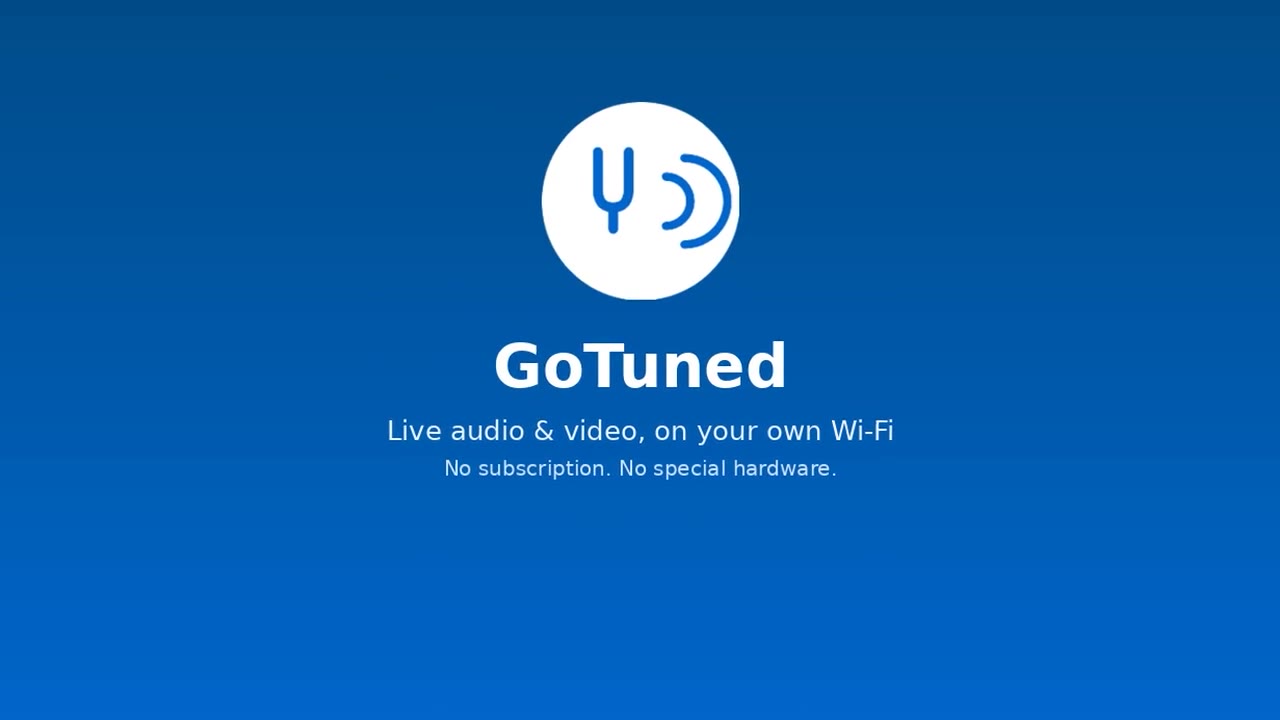 GoTuned demo video preview